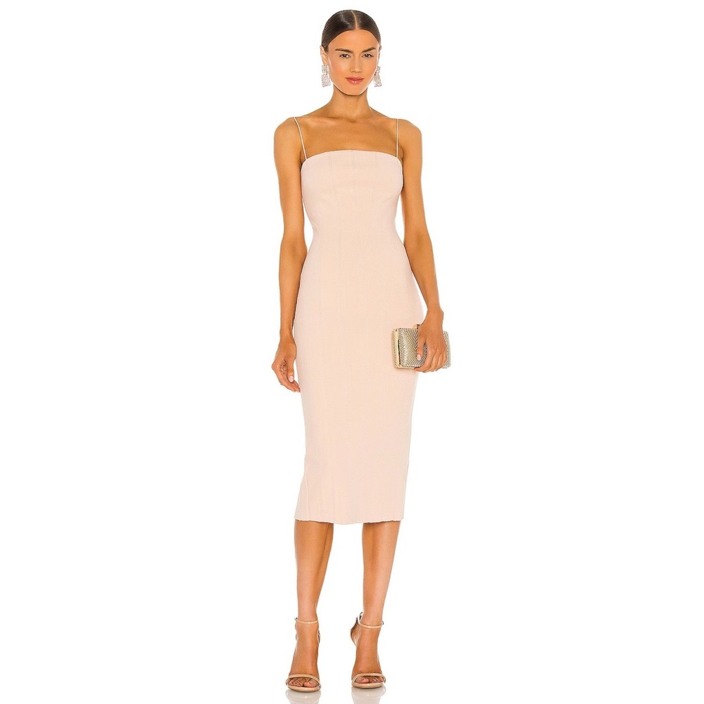 NWT MISHA x Revolve Irisa Dress in Nude